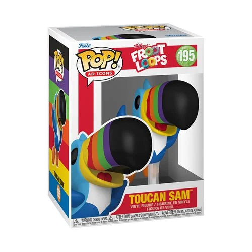Funko Pop Ad Icons Froot Loops Toucan Sam Flying #195 Vinyl Figure