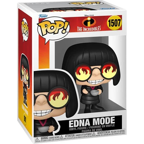Funko Pop Disney The Incredibles EDNA MODE #1507 Vinyl Figure