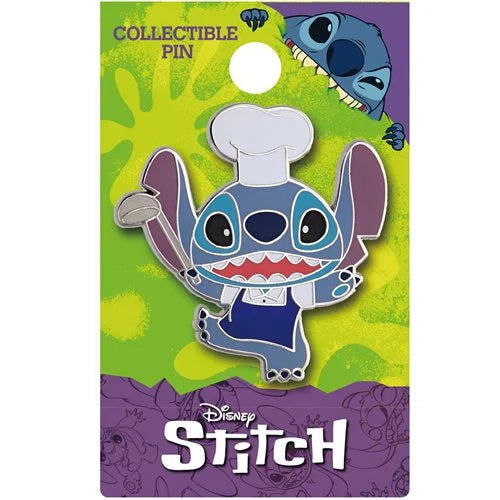 Disney Lilo & Stitch Chef Stitch Collectible Enamel Pin