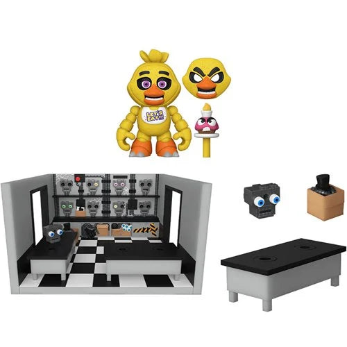 Funko SNAPS Five Nights at Freddy's Storage Room with Chica Playset