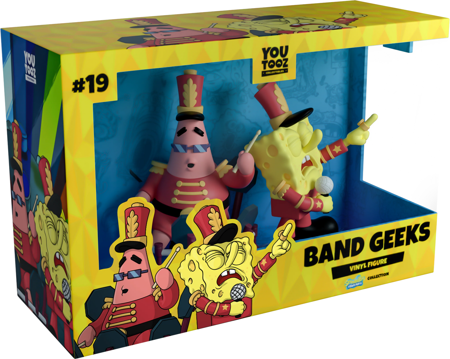 Youtooz Spongebob Squarepants BAND GEEKS 2 Pack Vinyl Figure