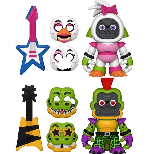 FNAF - Security Breach - Glamrock Chica & Montgomery Gator 2 Pack Funko Snaps Figure