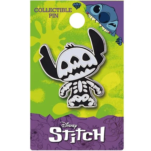 Disney Lilo & Stitch Skeleton Stitch Enamel Pin