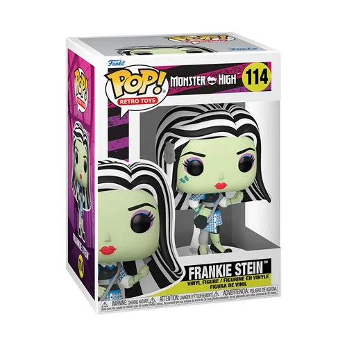 Funko Pop Retro Toys Monster High Frankie Stein #114 Vinyl Figure