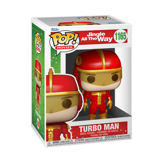 Funko Pop Jingle All The Way Turbo Man # 1165 Vinyl Figure