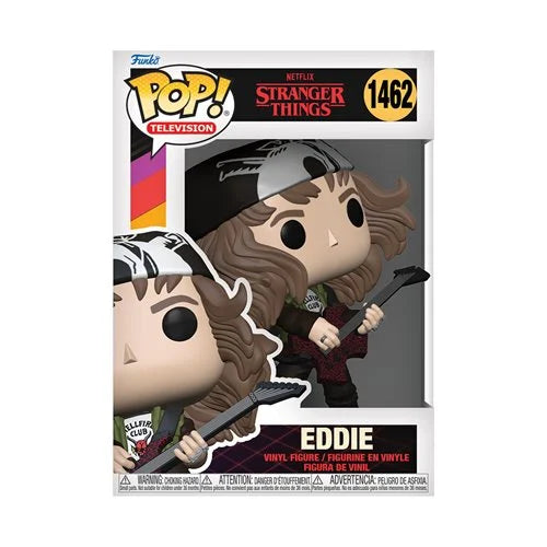Funko Pop Television Stranger Things Eddie with Guitar #1462 Vinyl Figure