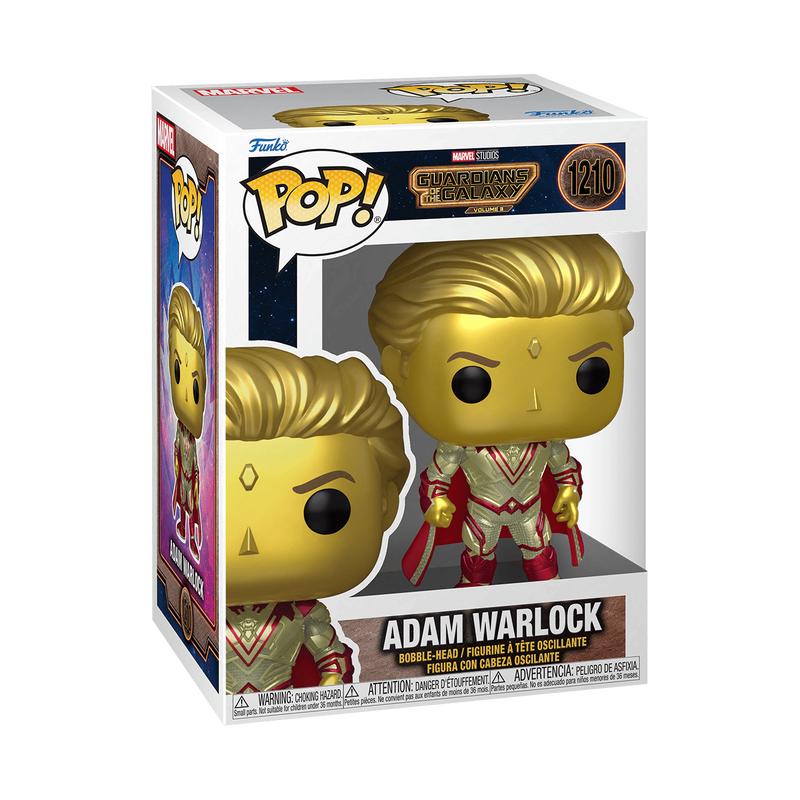 Funko Pop Marvel's Guardians of the Galaxy Vol 3. Adam Warlock #1210 Vinyl Figure