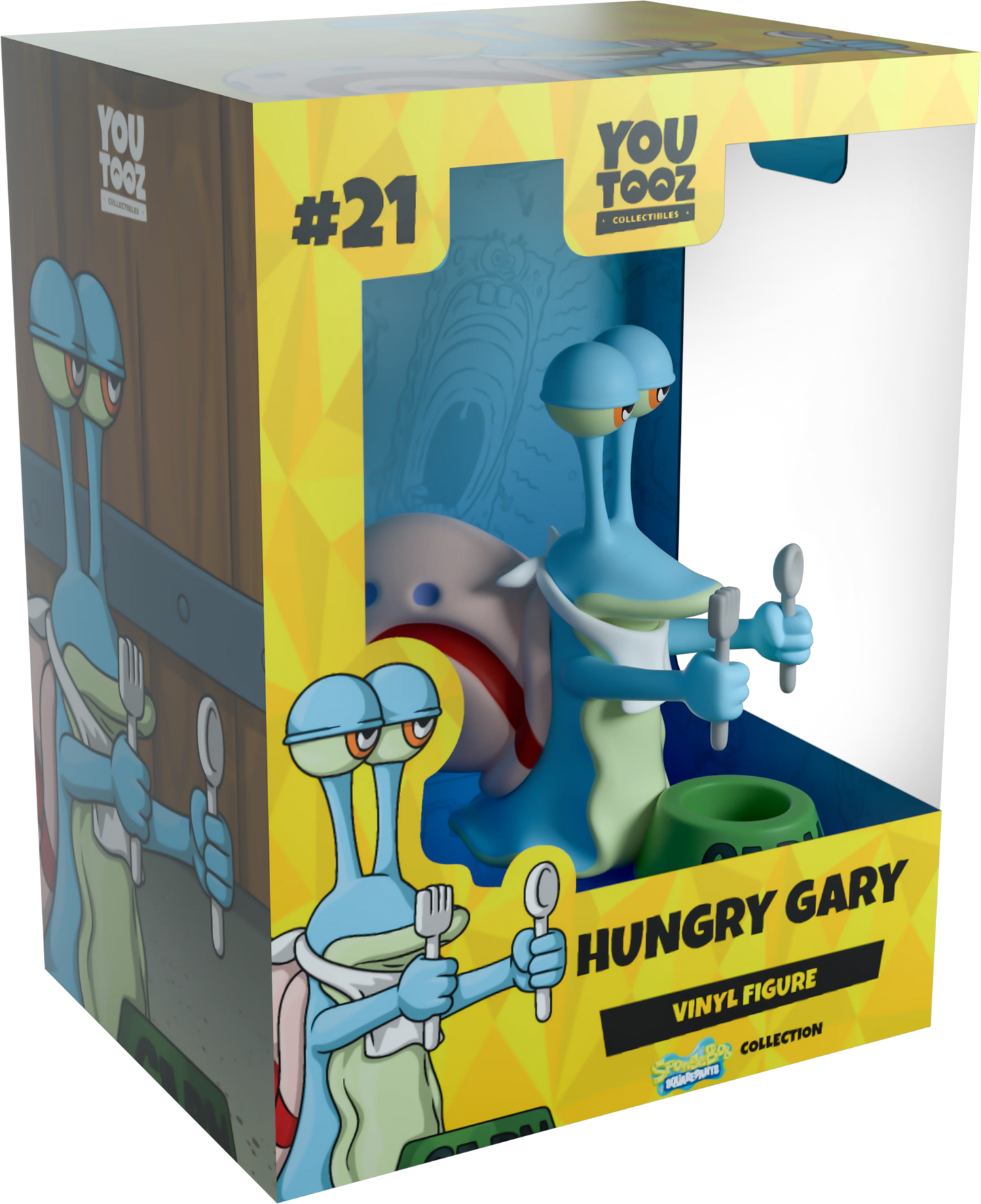 Youtooz Spongebob Squarepants HUNGRY GARY Vinyl Figure