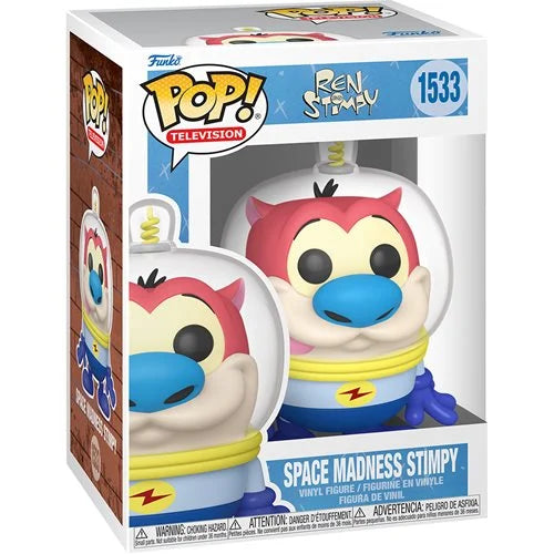 Funko Pop Television Space Madness Stimpy #1532 Vinyl Figure