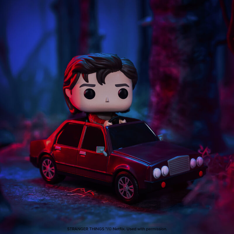 COMING SOON! Funko Pop Ride! Stranger Things Steve Harrington in Car # 137 Vinyl Figure