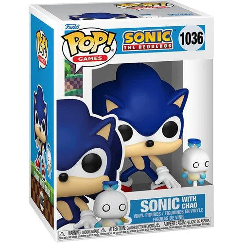 Funko Pop Games Sonic with Chao # 1036 Vinyl Figure