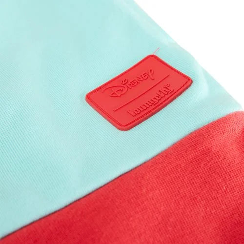 Loungefly Little Mermaid Ariel & Flounder Hoodie Sweatshirt