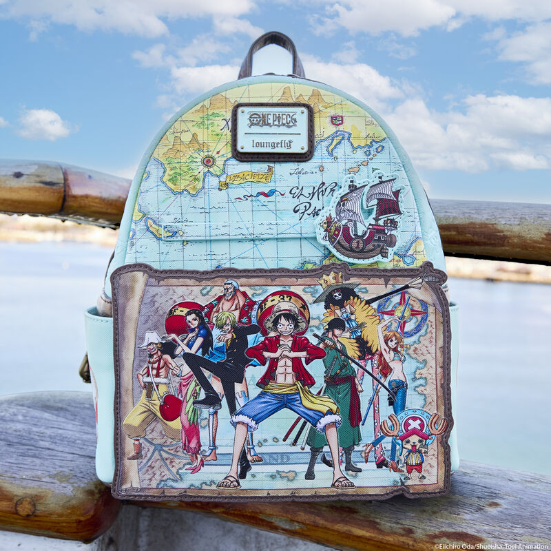 One Piece 25th Anniversary Straw Hat Pirates Loungefly Mini Backpack