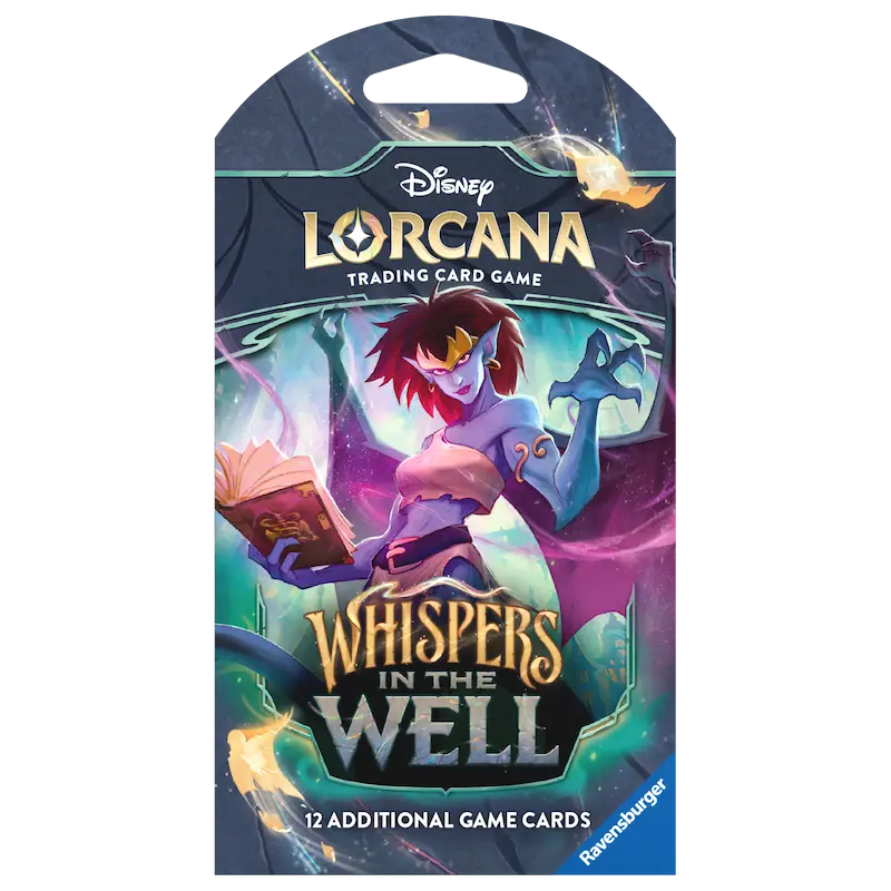 Disney Lorcana TCG Whispers in the Well Sleeved Booster Pack