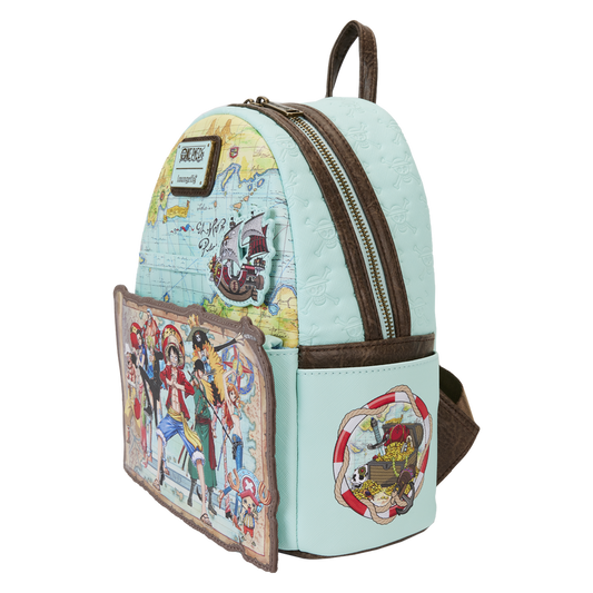 One Piece 25th Anniversary Straw Hat Pirates Loungefly Mini Backpack
