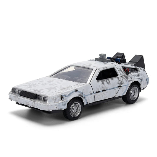 Hollywood Rides Back to the Future 40th Anniversary 1:32 Scale FROST FINISH Die Cast Metal Vehicle