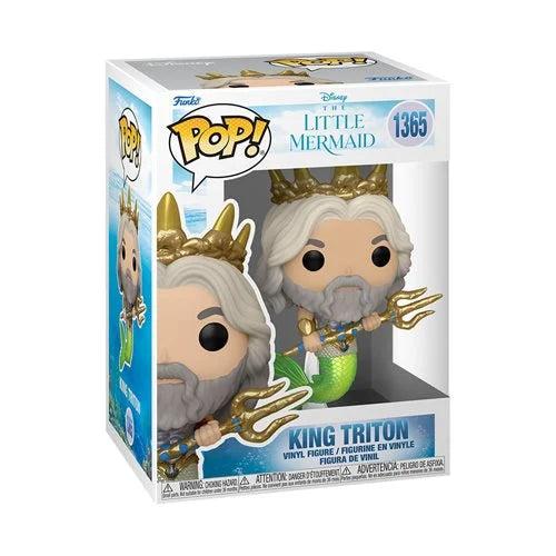 Funko Pop Disney The Little Mermaid King Triton #1365 Vinyl Figure