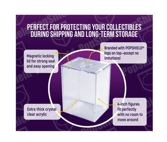 PopShield Armor Hard Protector with Magnetic Lid