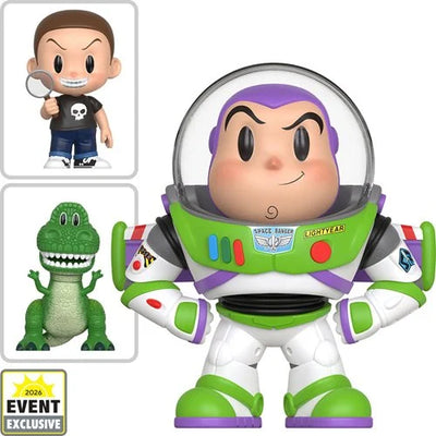 Thrilljoy Pix Toy Story Buzz Lightyear with Helmet Vinyl Figure 2026 Convention Exclusive