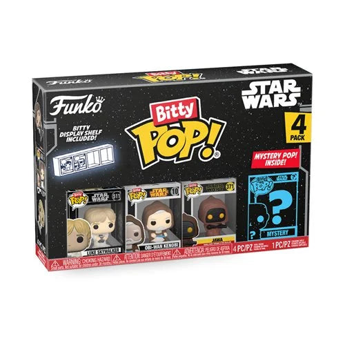 Funko Bitty Pop 4 Pack Star Wars Luke Skywalker