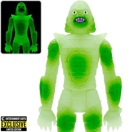 Super7 Monsters - (Super She) Creature From the Black Lagoon - Glow in the Dark Reaction Figure EE Exclusive
