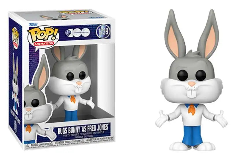 Hanna-Barbera - Bugs Bunny as Fred Jones Funko Pop Animation!