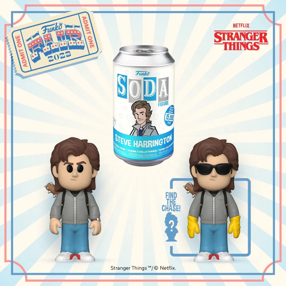 Funko Soda Stranger Things Steve Harrington Vinyl Figure