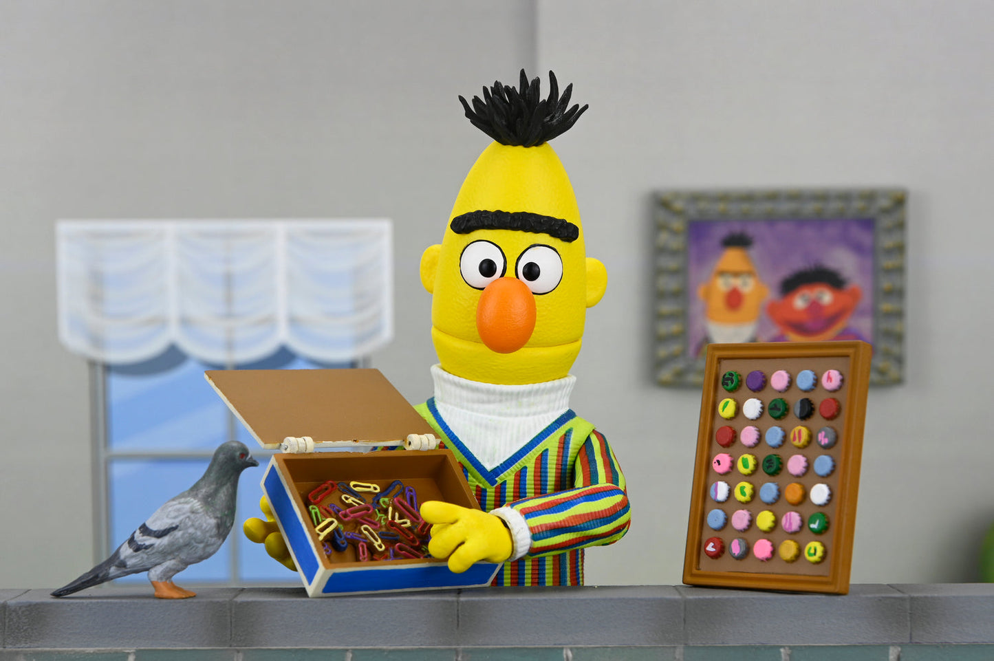 NECA Ultimate Sesame Street BERT 7" Action Figure