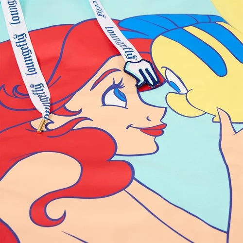 Loungefly Hoodie - Little Mermaid Ariel & Flounder