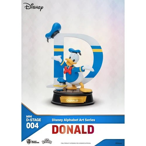 COMING SOON - Disney Alphabet Series MDS-004 Mini Disney Stage Statue Blind Box