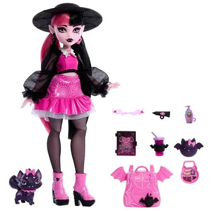 Monster High Draculaura 2024 Doll with Count Fabulous