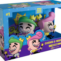 Youtooz Nickelodeon Fairly Odd-Parents Cosmo & Wanda 2 Pack Vinyl Figure