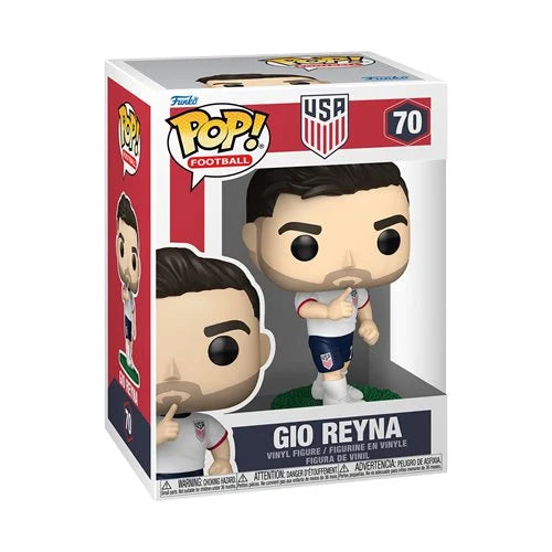 Funko Pop! Football World Cup 2026 USA Gio Reyna Vinyl Figure