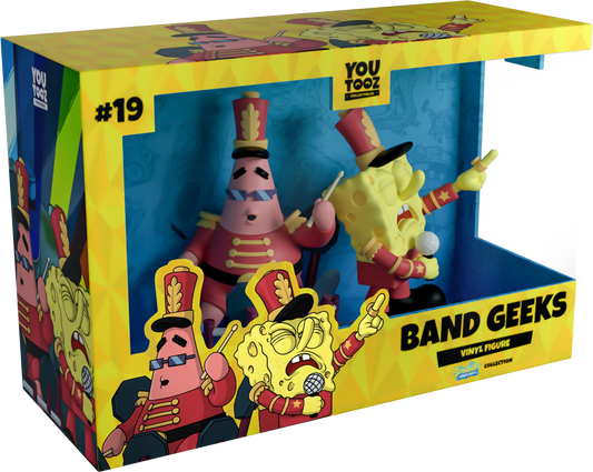 Youtooz Spongebob Squarepants BAND GEEKS 2 Pack Vinyl Figure