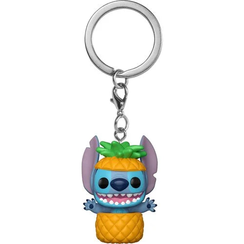 COMING SOON! Pocket Pop! Disney Lilo & Stitch Stitch in Pineapple Funko Keychain