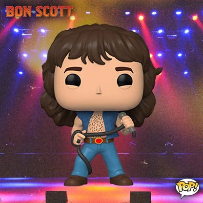 Funko Pop! Rocks AC/DC Bon Scott #339 Vinyl Figure