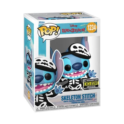 Funko Pop Disney Lilo & Stitch Skeleton Stitch #1234 Vinyl Figure ( Choice of Variation )