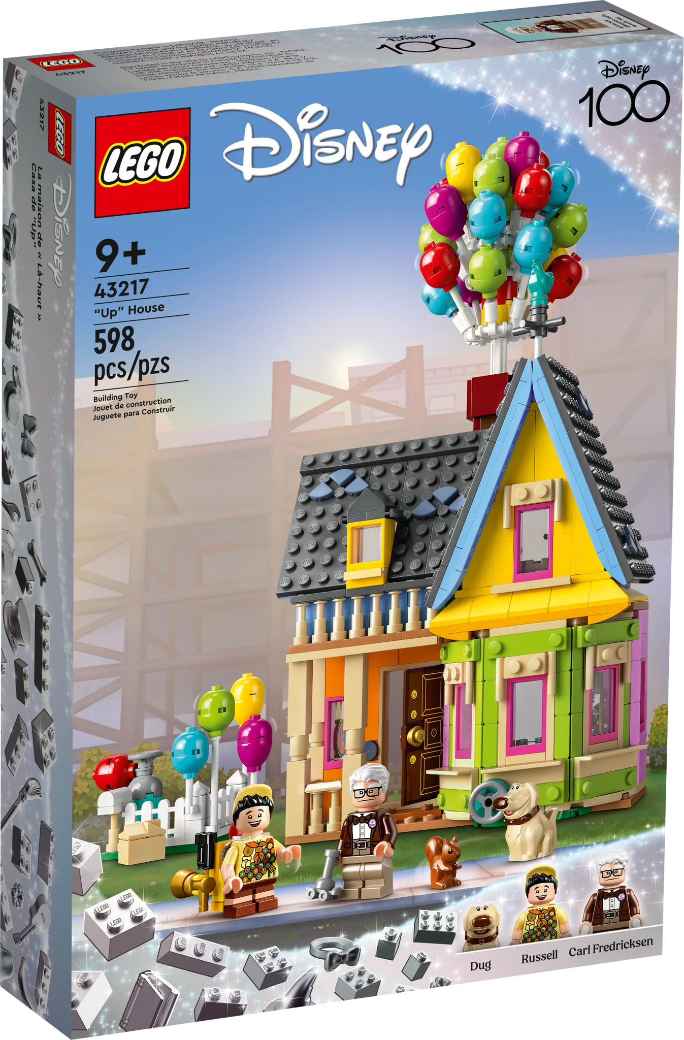 LEGO® ǀ Disney and Pixar ‘Up’ House 43217 Building Toy Set (598 Pieces)