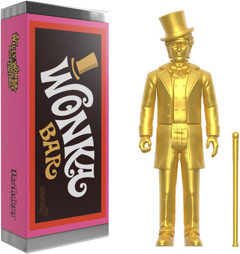 Willy Wonka in Wonka Bar Reaction Figure by Super7 ( SDCC24 )