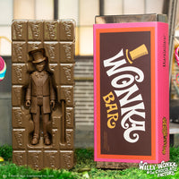 Super7 Reaction Figure Willy Wonka in Wonka Bar SDCC