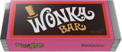 Super7 Reaction Figure Willy Wonka in Wonka Bar SDCC