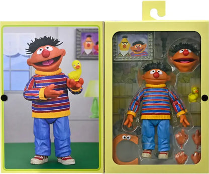 NECA Ultimate Sesame Street ERNIE 7" Action Figure