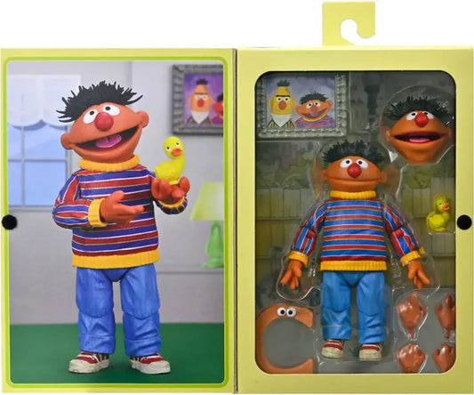 NECA Ultimate Sesame Street ERNIE 7" Action Figure