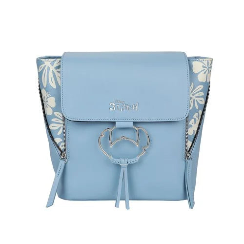 Disney Lilo & Stitch Floral Print Faux Leather Mini-Backpack