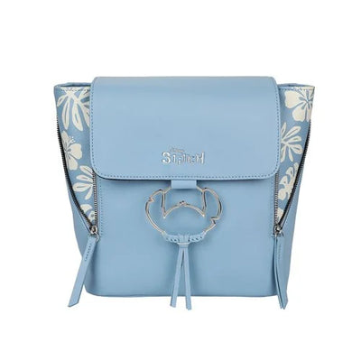 Disney Lilo & Stitch Floral Print Faux Leather Mini-Backpack