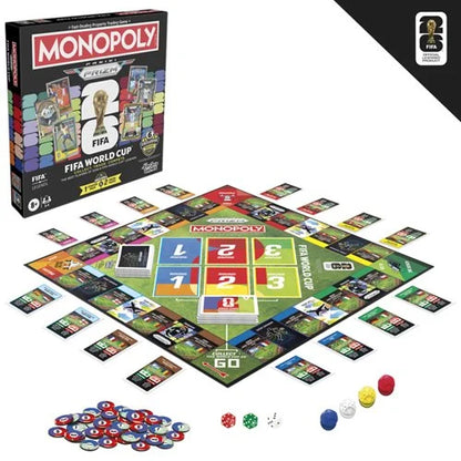 Monopoly Panini Prizm: FIFA World Cup Soccer Board Game