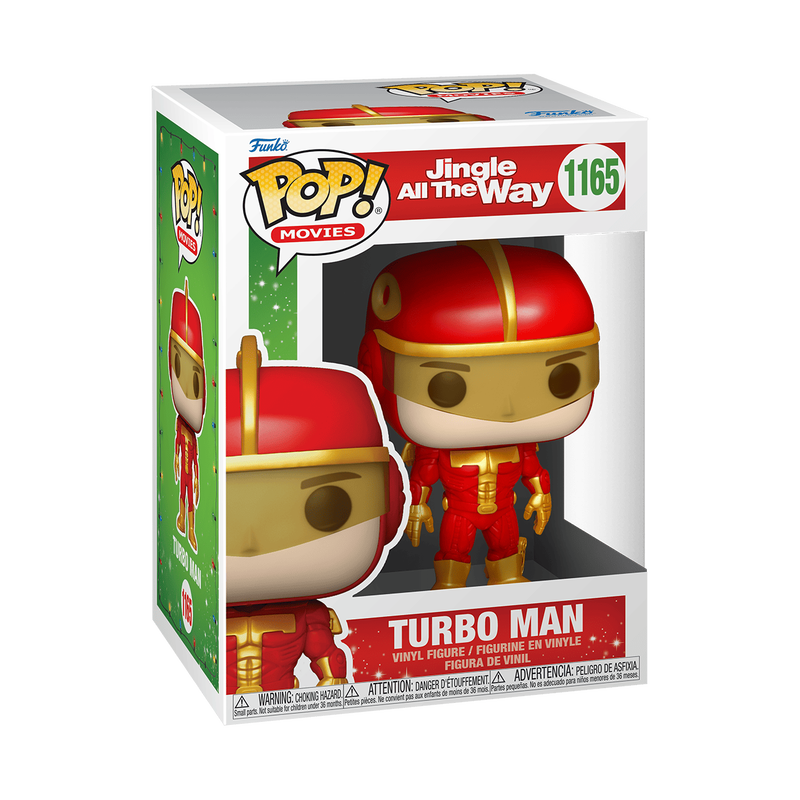 Jingle All The Way Turbo Man # 1165 Funko Pop Movies