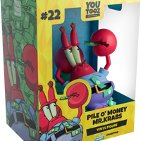 Youtooz Spongebob Squarepants Pile o'Money Mr. Krabs Vinyl Figure