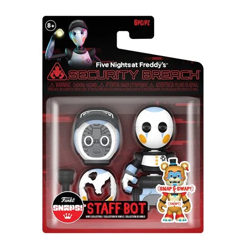 FNAF Security Breach Staff Bot Funko Snaps Figure