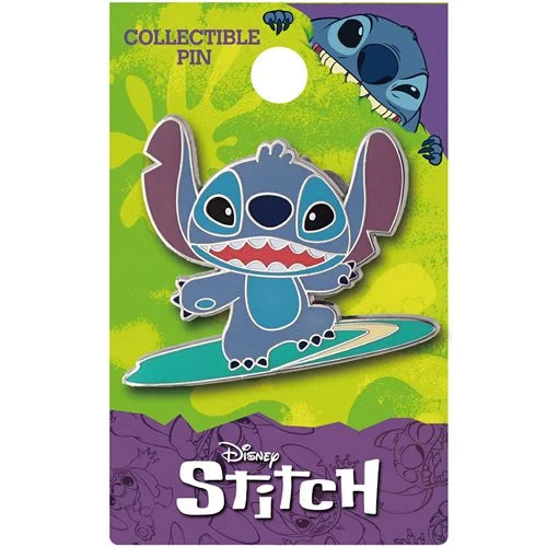 Disney Lilo & Stitch Surfing Stitch Collectible Enamel Pin